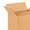 100 Pack Durable Multi Depth Corrugated Shipping Boxes for Mailing Moving and Storage 16 x 12 x 12 inch